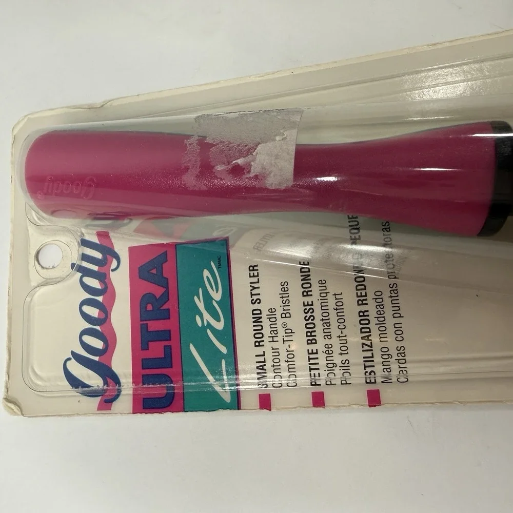 Vintage New Goody Ultra Lite Small Round Brush Styler 1992 #87173
